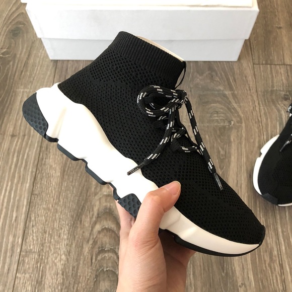 NWB BALENCIAGA Speed Lace-Up Sneakers - Picture 7 of 16